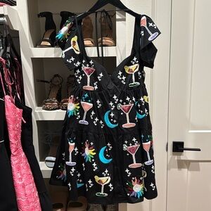 QOS sequin mini dress